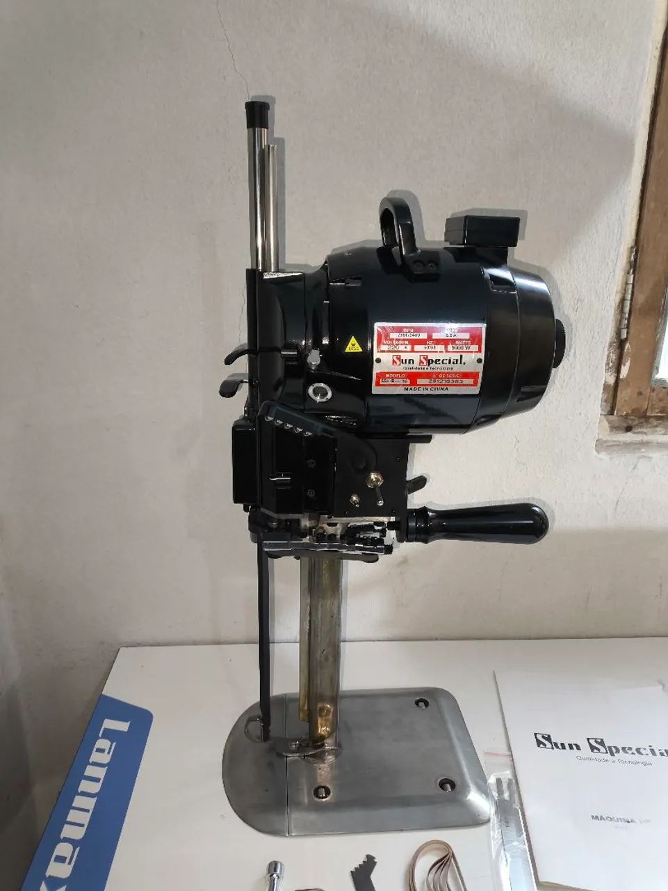 Máquina de corte faca 10 polegadas  - Foto 5