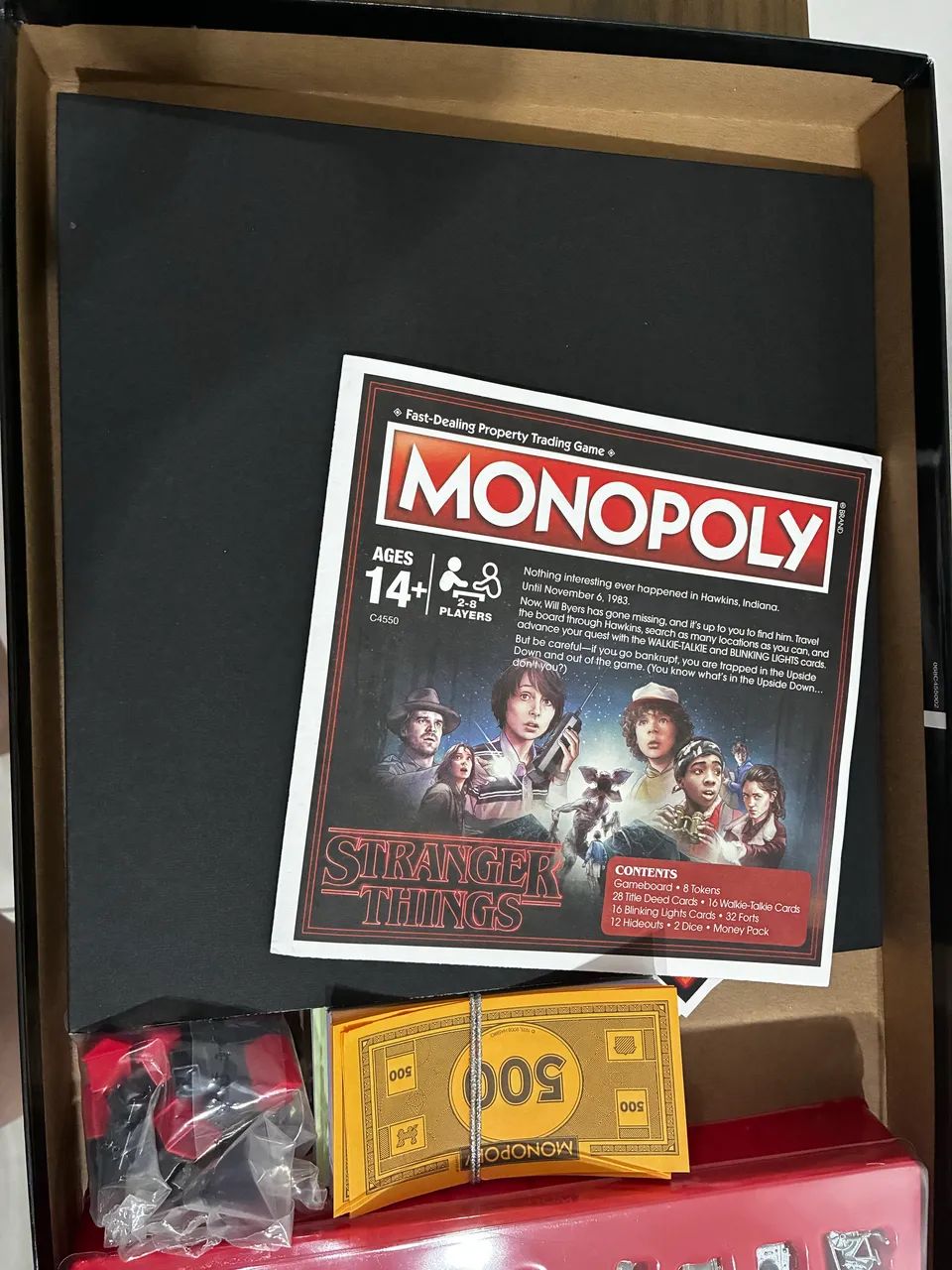 monopoly stranger things em inglês nunca usado  - Foto 5
