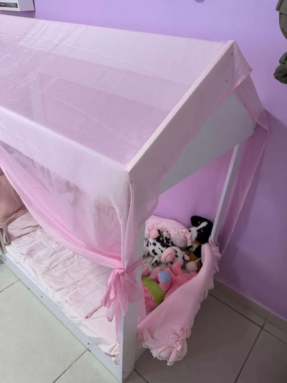 Cama infantil com colchão  - Foto 2