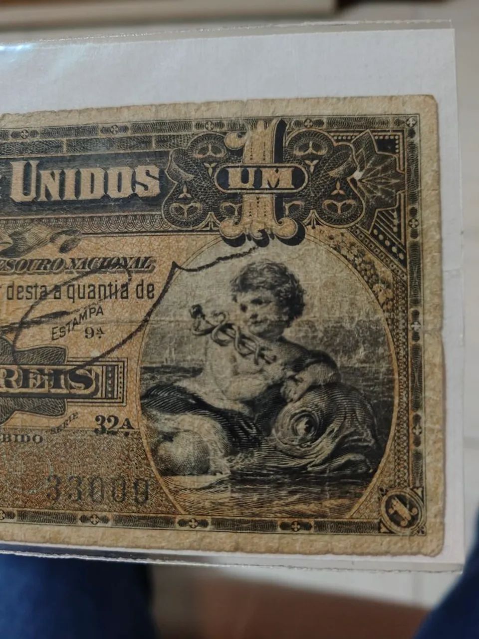 Cédula um mil reis  - Foto 3