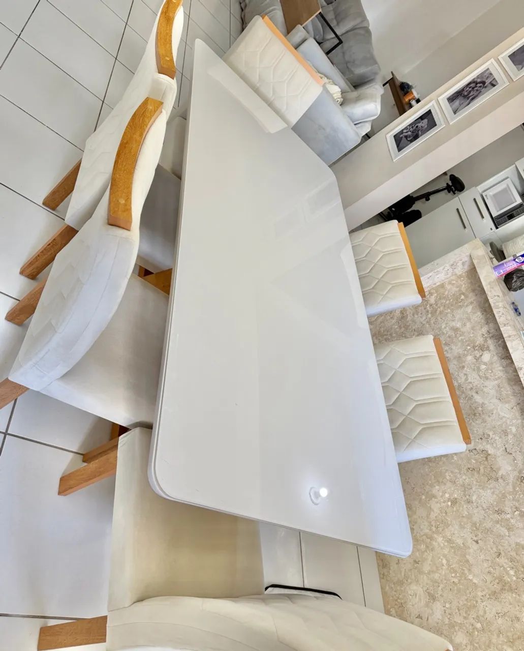 Mesa de jantar 6 lugares 