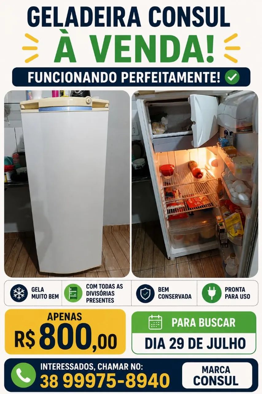 Geladeira consul