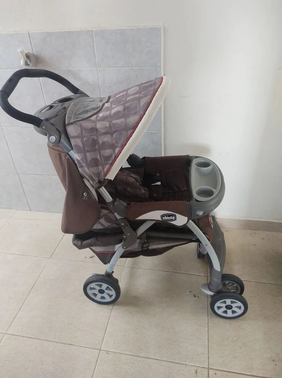 COMBO Carrinho com bebê conforto + canguru - Foto 2