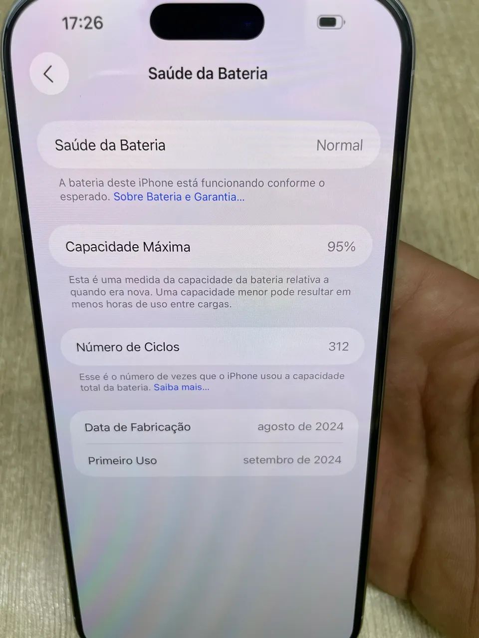 IPhone 16 pro Max 256Gb sem detalhes  - Foto 3