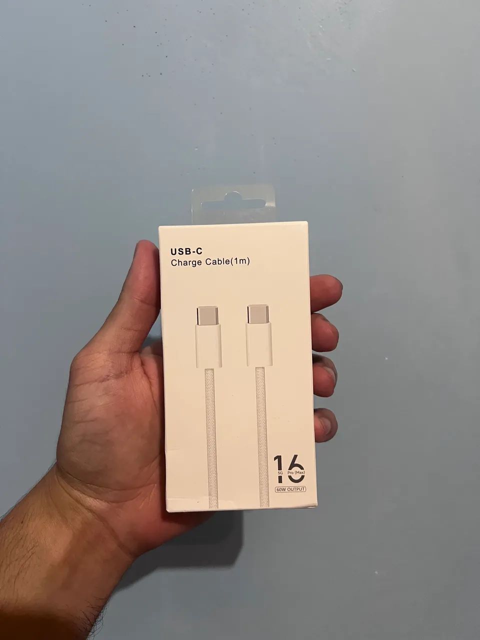 Cabo tipo c (modelo Iphone 15 em diante) 