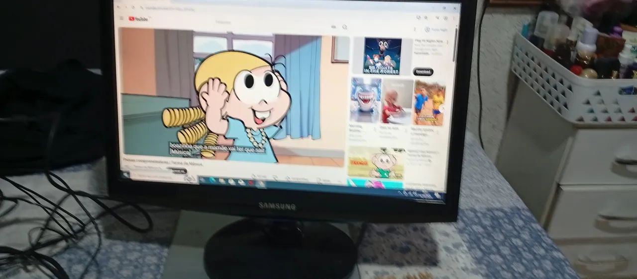 CPU e monitor 20 polegadas 3gb memória hd320 wi-fi win10  - Foto 4