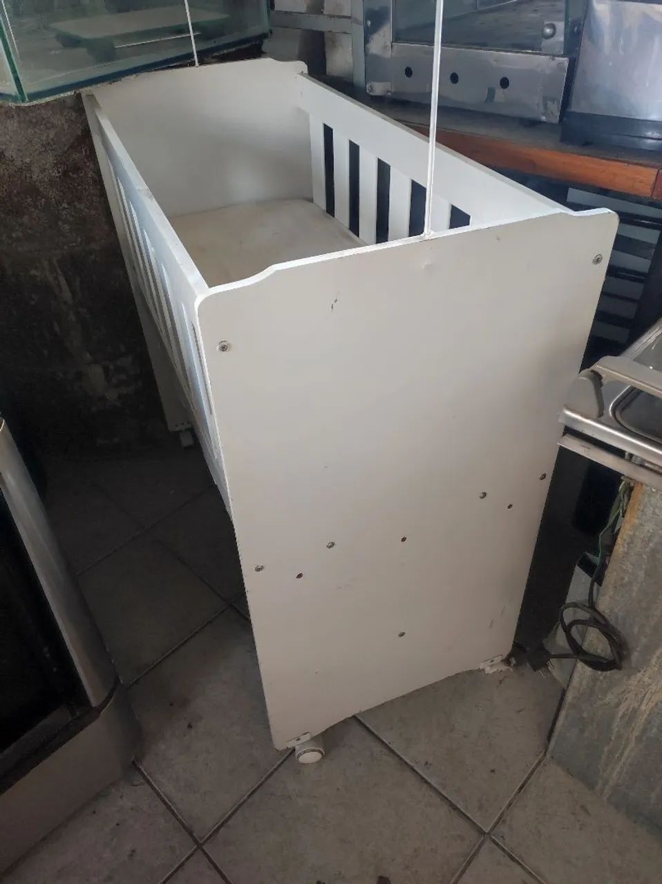 Berço infantil com colchão  - Foto 3