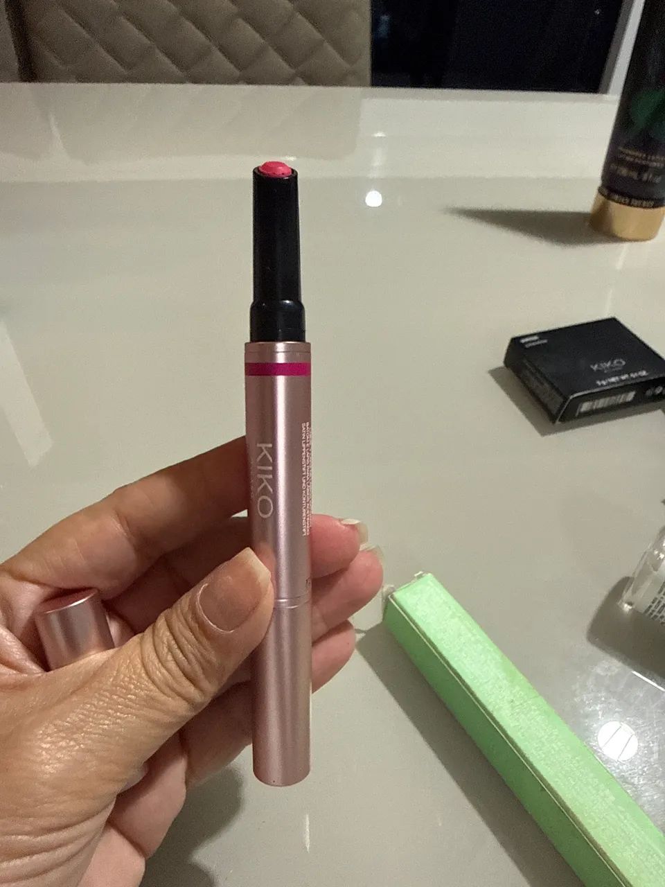Batom com Lápis Rosa - Kiko Milano - Foto 2