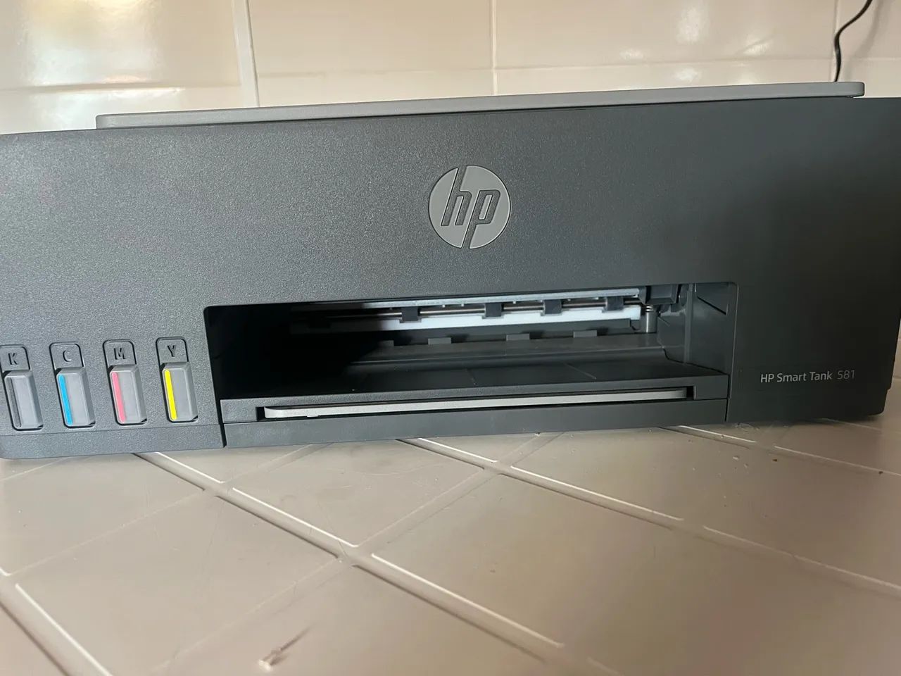 Vendo impressora Hp Smart série 580 nunca usada - Foto 3