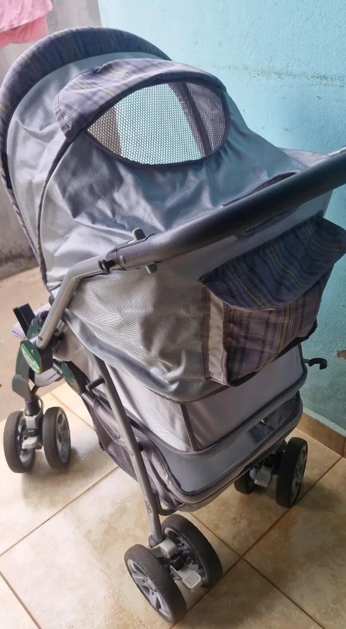 Carrinho de Bebê + Bebê Conforto - Foto 4