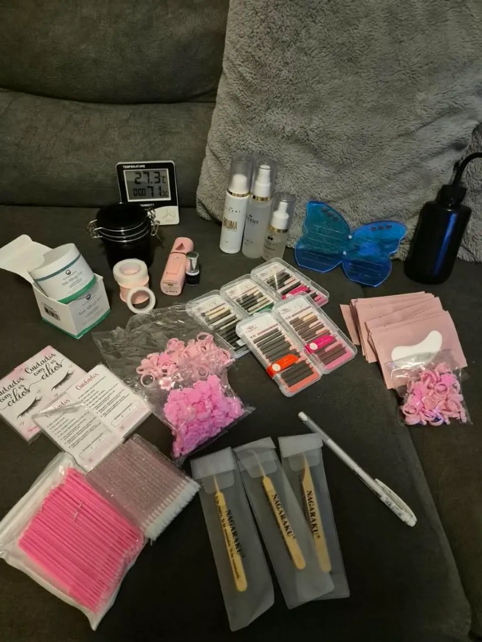 Kit Completo Profissional Extensão de Cílios - 16 Itens - Foto 4