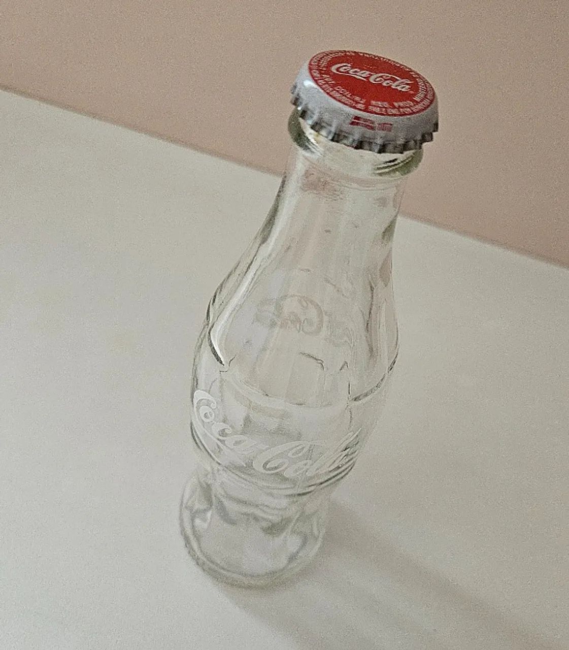 Garrafa de Vidro Coca-Cola 237 mL - Ano de Envase: 2002
