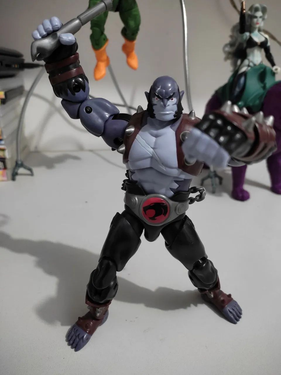 Marvel legends gata negra,morlun,misty,patrão e chetara - Foto 5