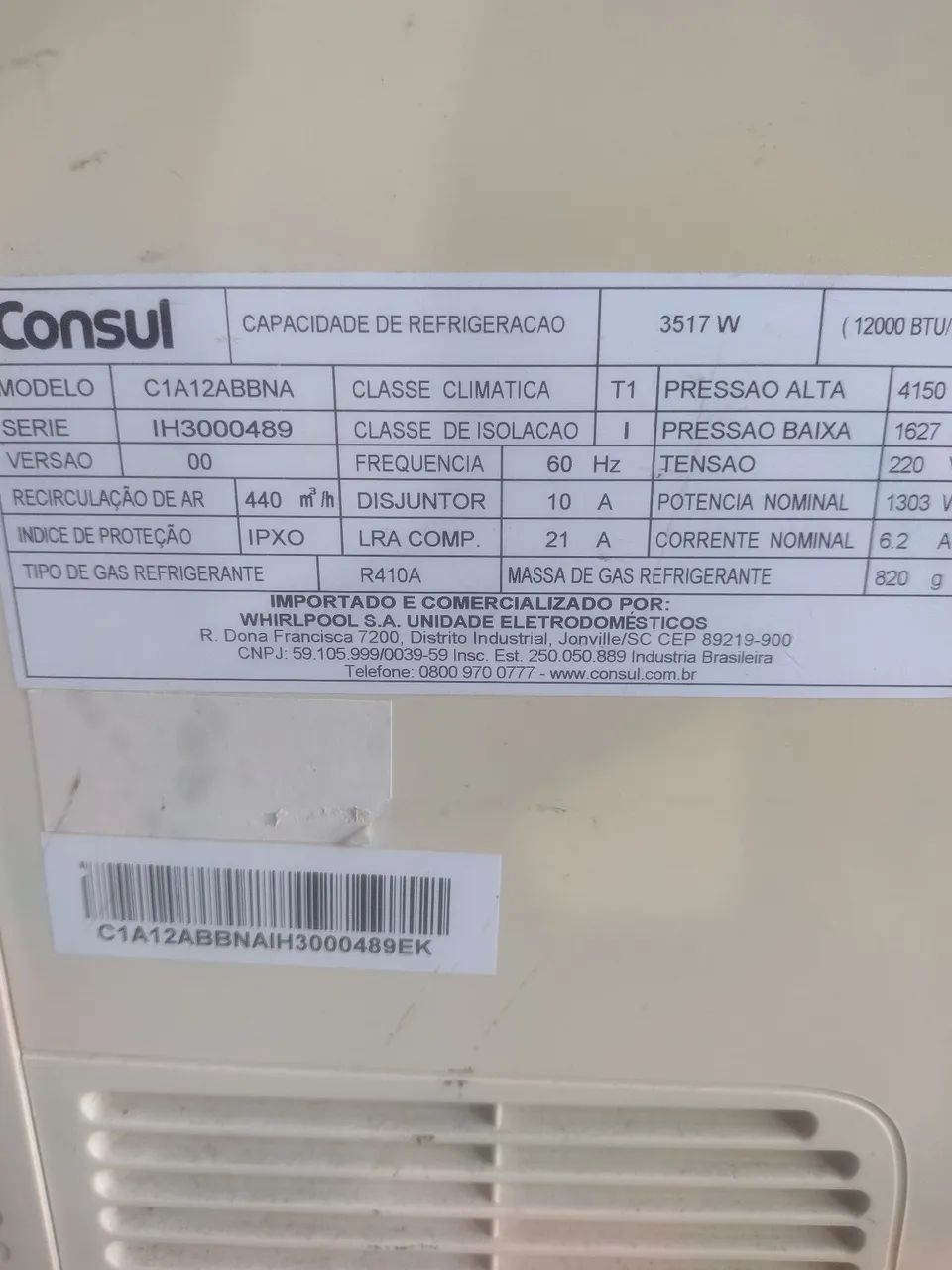 Ar-condicionado portátil 