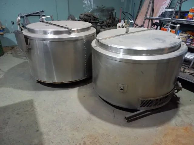 CALDEIRA INOX USADA 450L