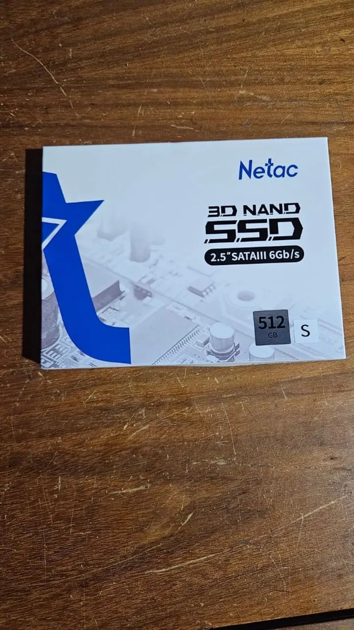 SSD Netac 512GB SATA III 2.5