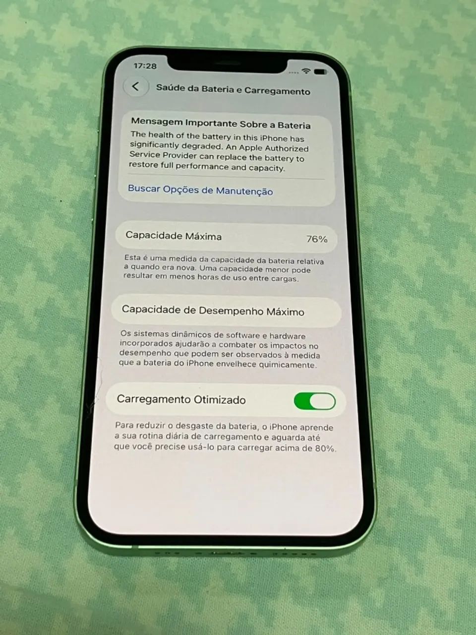 iPhone 12 64GB Verde nunca aberto - Foto 3