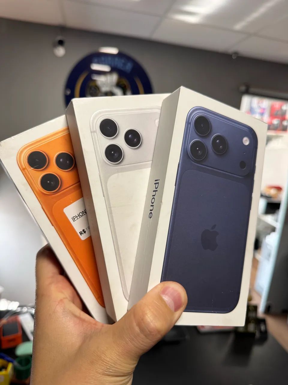 iPhone 17 pro max novo 