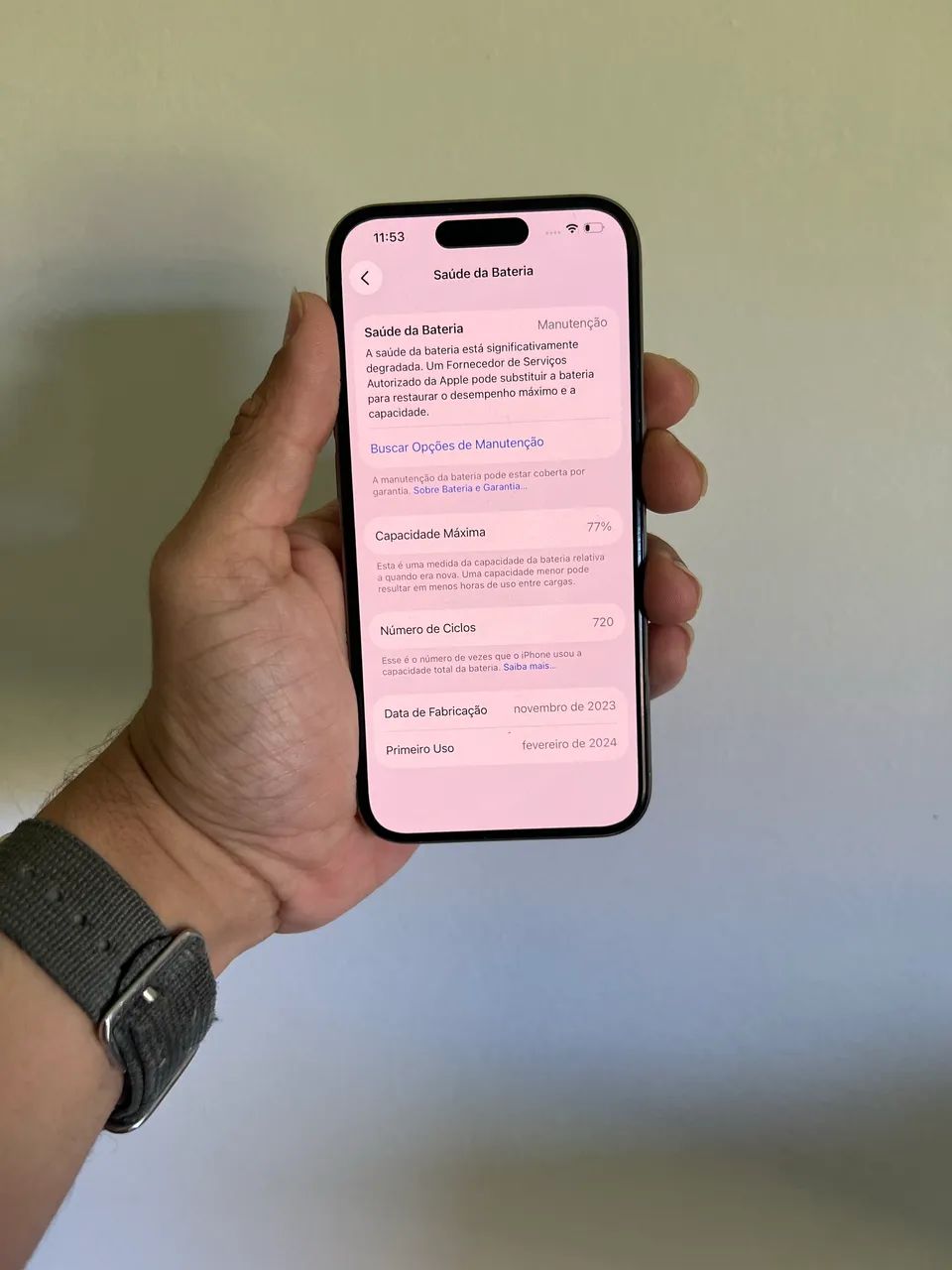 Iphone 15 Pro 128Gb - Impecável  - Foto 3