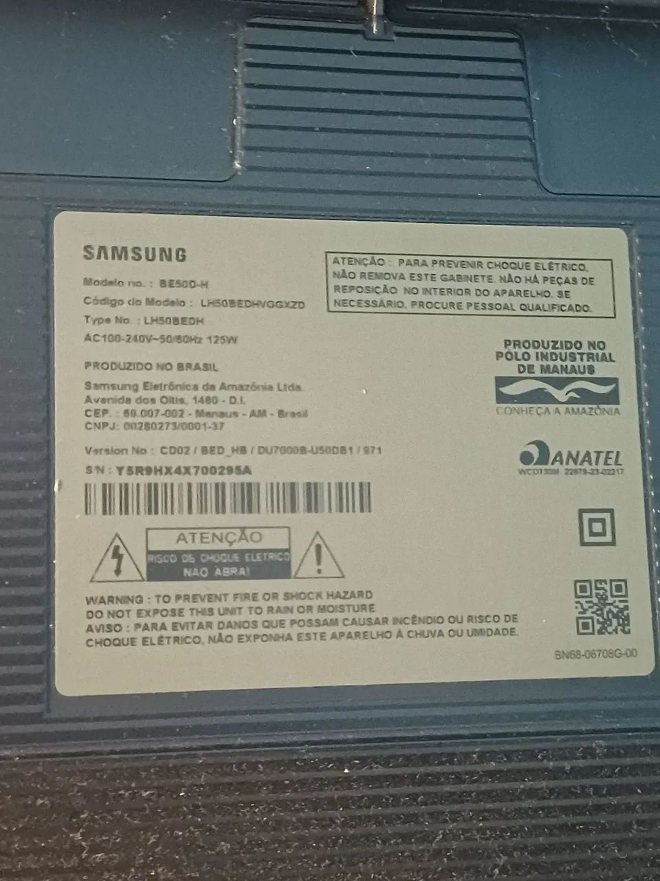 Smart Tv Samsung com defeito - Foto 5