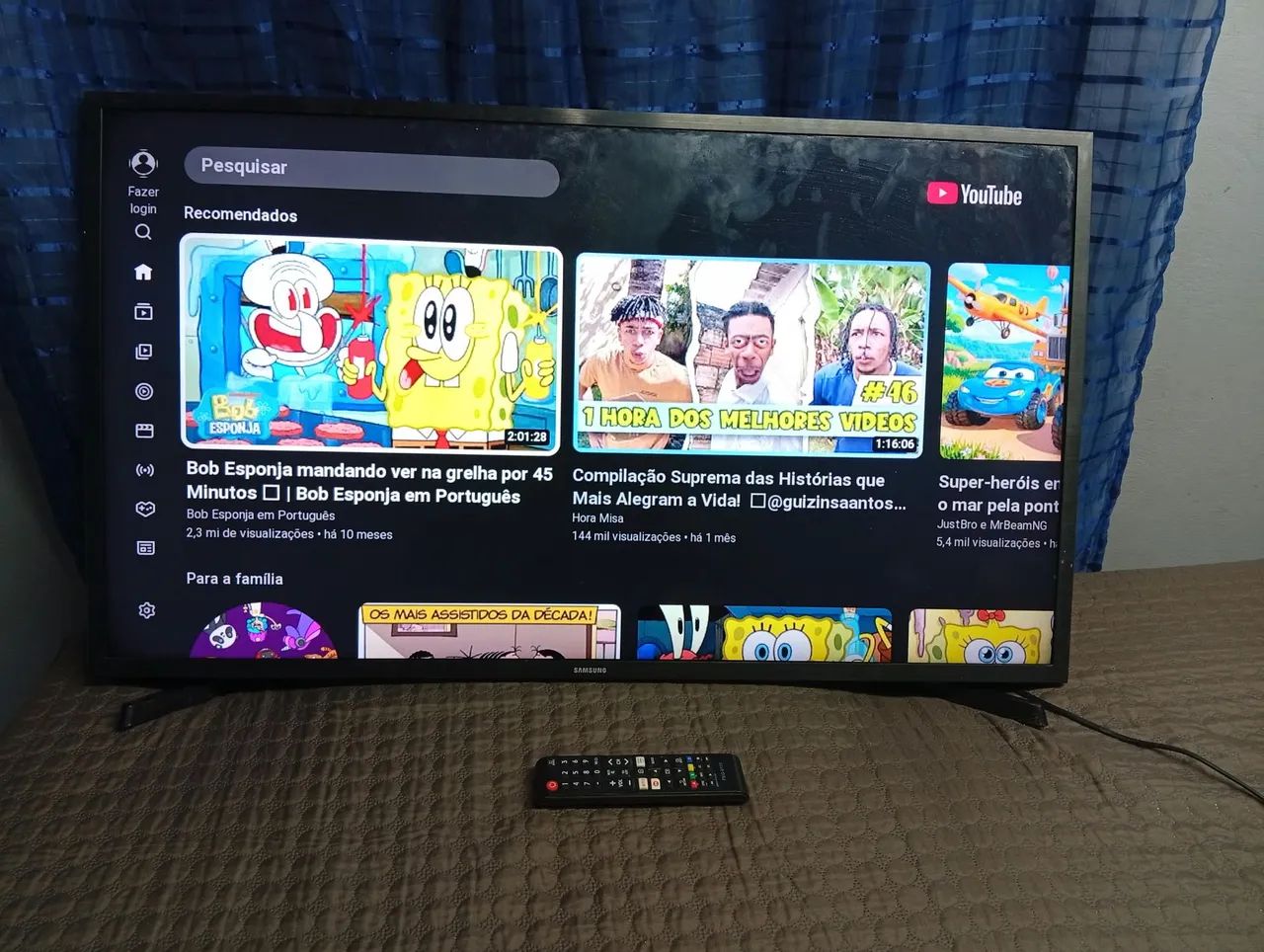 Smart tv samsung 40 polegadas 