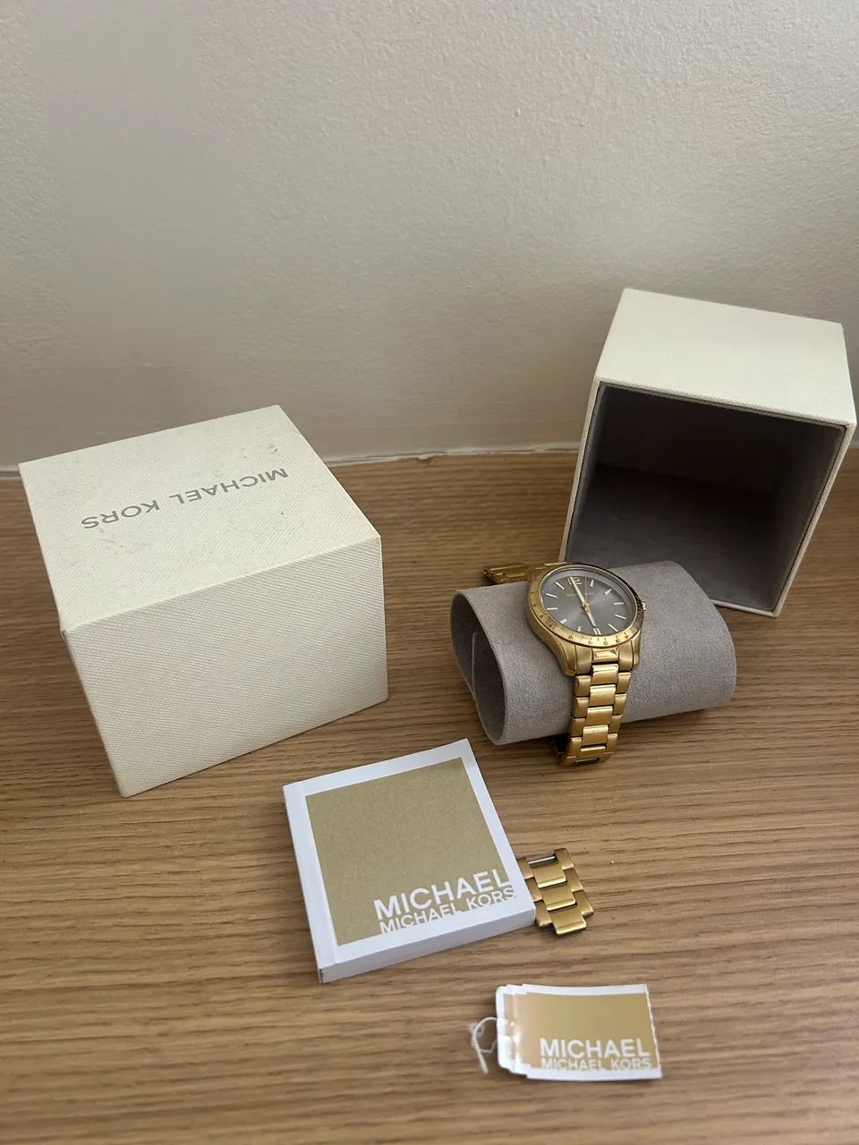 Relógio Michael Kors Dourado Original - Foto 3