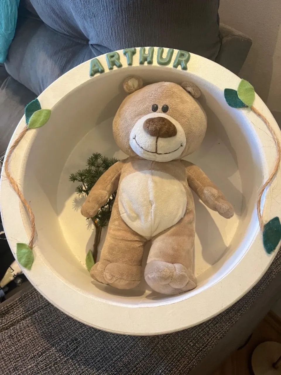 ENFEITE DE PORTA BEBE ARTHUR 