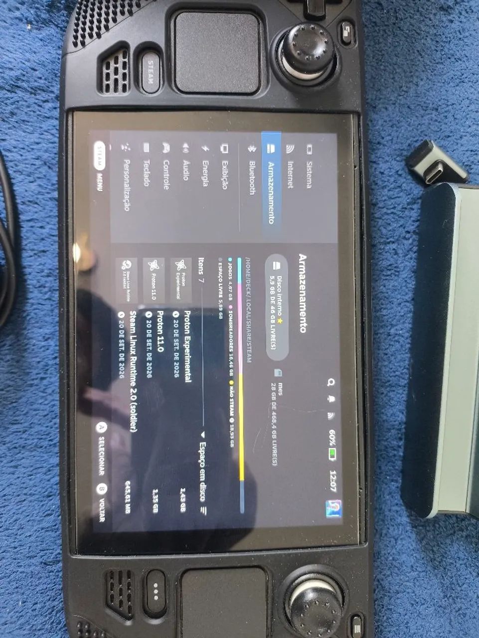 STEAM DECK 512GB TROCO POR NOTEBOOK - Consoles de Vídeo Game
