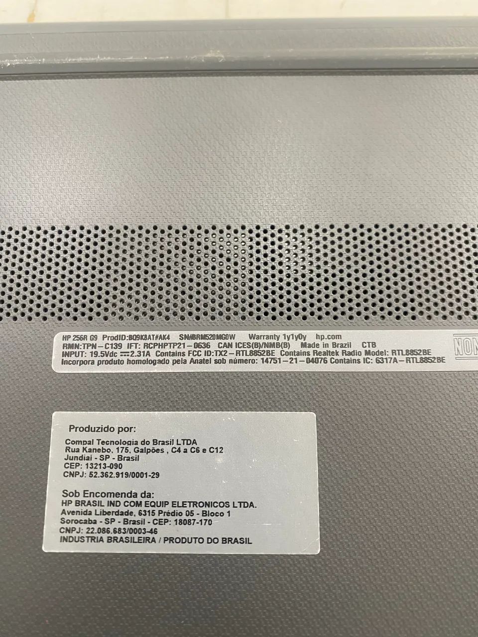 Notebook HP 256R G9 - Foto 3