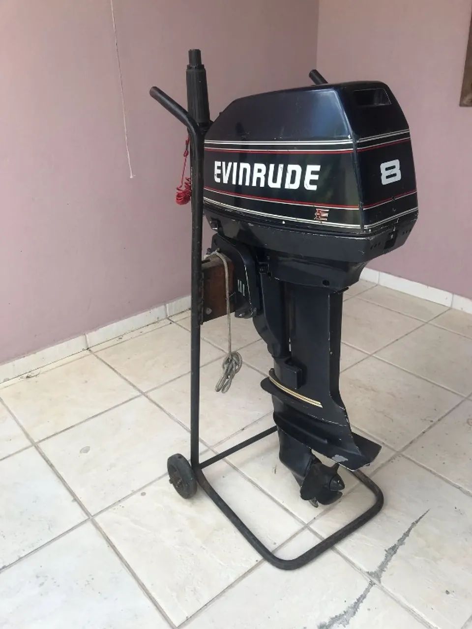 Motor de Popa Evinrude 8HP - Foto 2