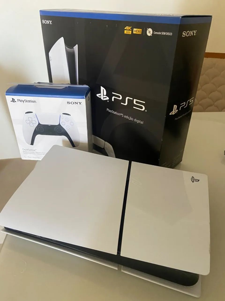 Console Sony PlayStation 5 Slim 1TB 2 controles - Foto 2