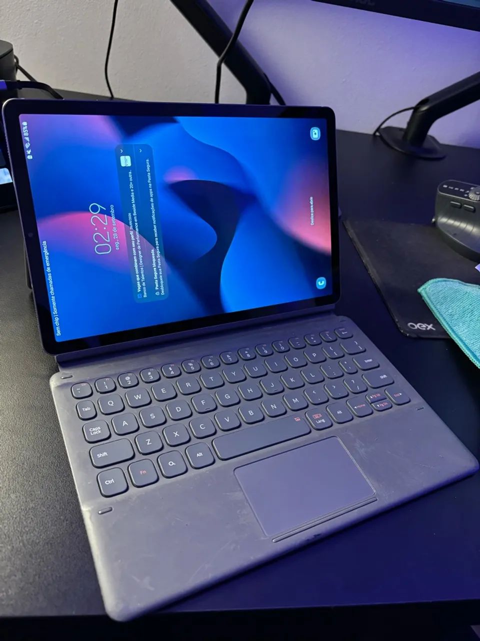 Samsung tab s6 (Não é o lite, é a versão topo de linha)