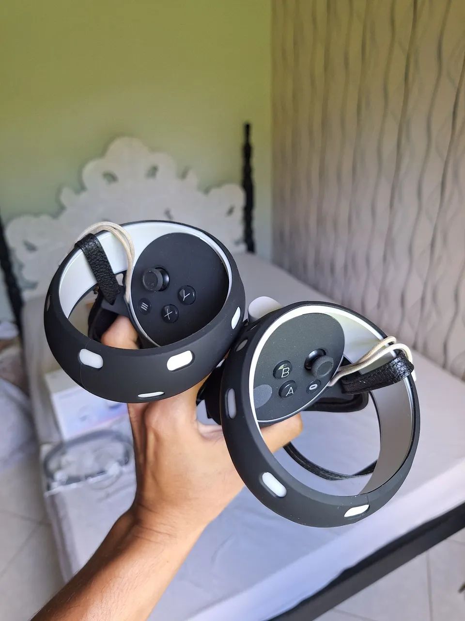 Meta Quest 2 128GB + Bobo VR M2 PRO + Proteção Silicone - Foto 2