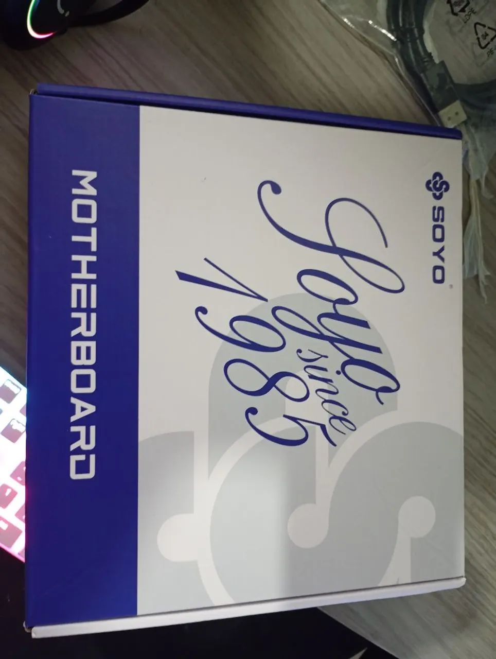 Kit Xeon  placa mãe soyo D4 e processador E5-2680 V4 com 16 gigas memória RAM já com TPM 2 - Foto 4