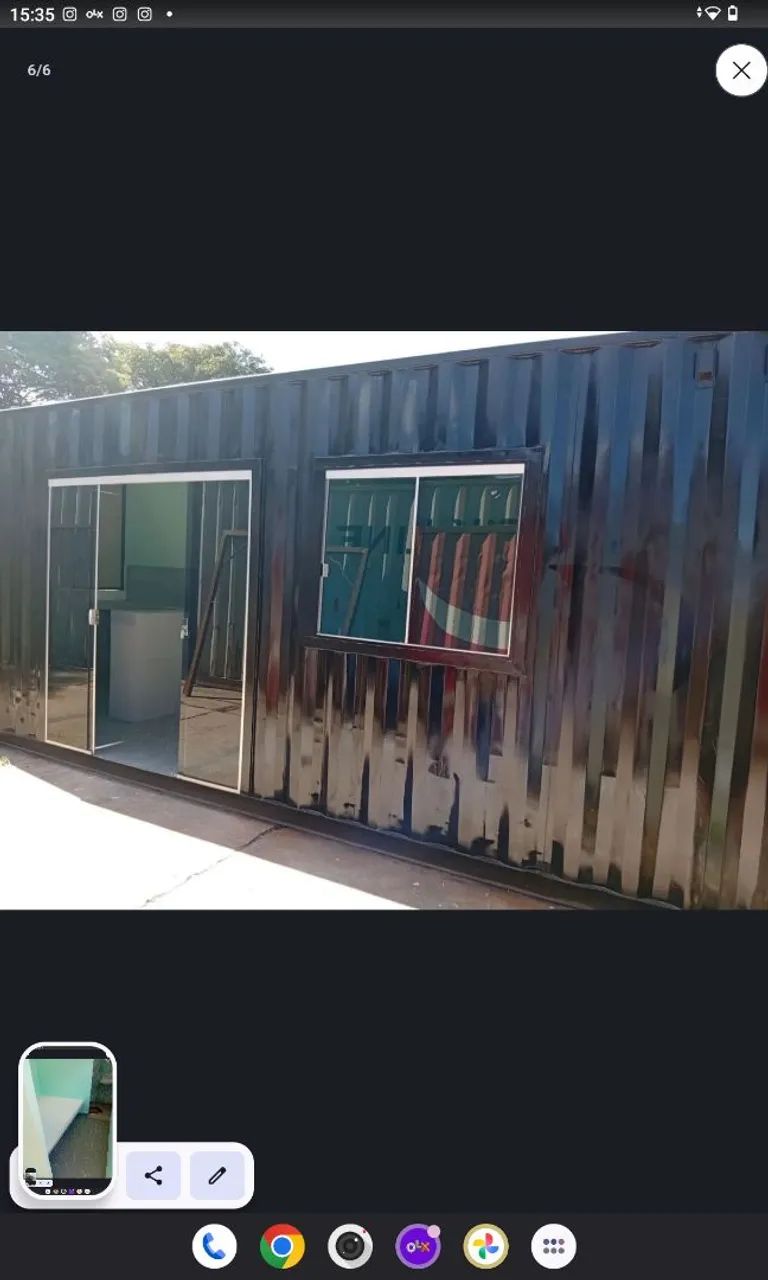 Casa Container Diversos Modelos Prontaxp uso ac troca carro caminhão 