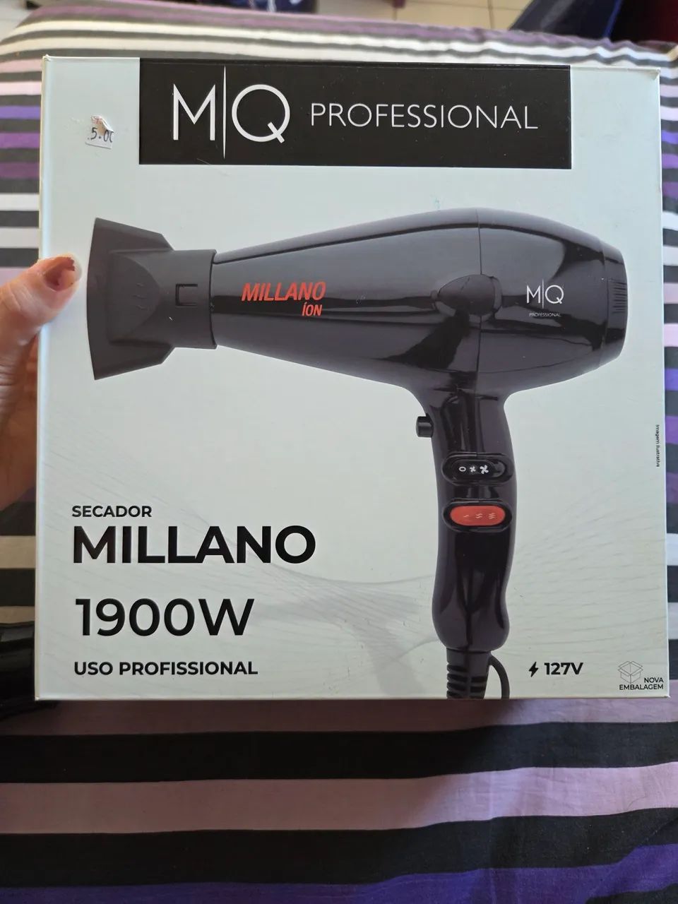 Secador profissional Millano 1900W 127V - Foto 3