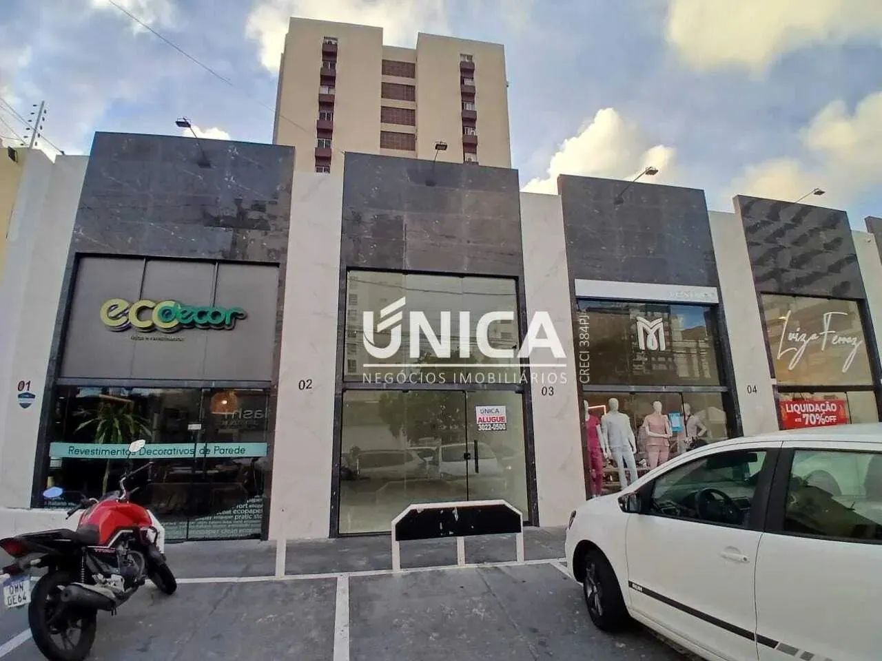 Alugue Loja na Av. Acrísio Cruz, Bairro Salgado Filho.