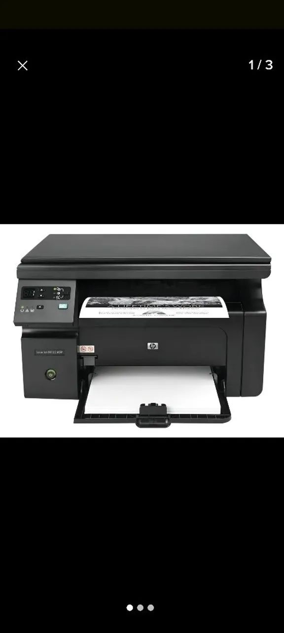 Impressora multifuncional HP 1132 - Foto 2