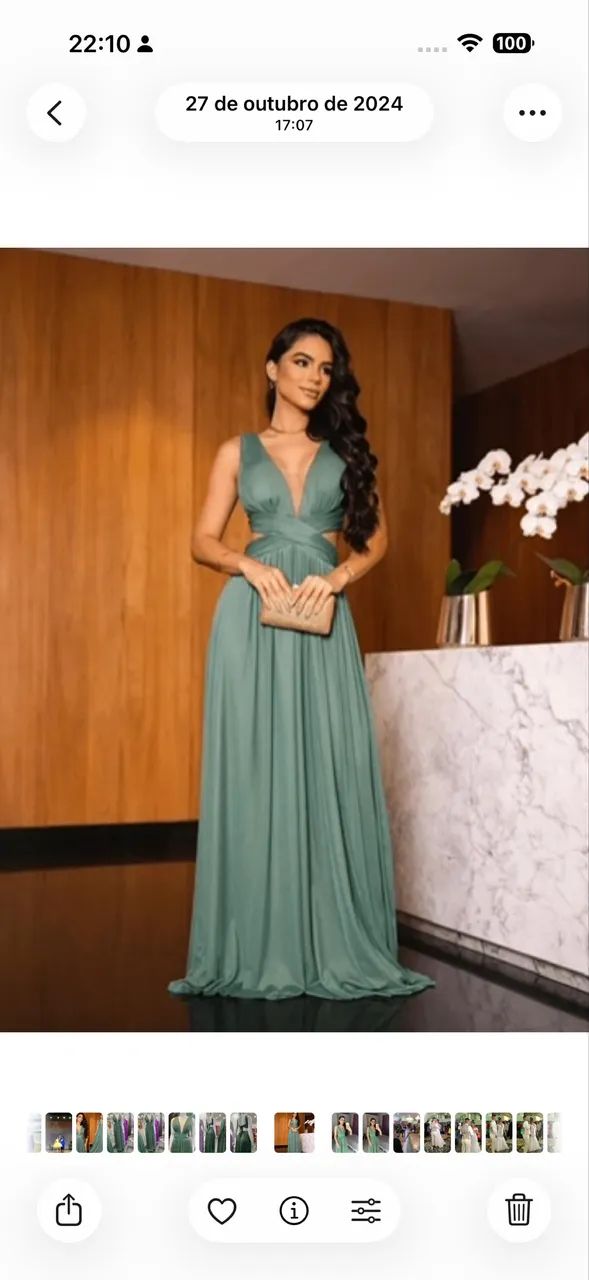 Vestido verde 