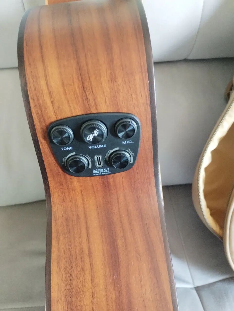 Violão Seizi Supreme Mini Ryu Mirai Com Bag  - Foto 3