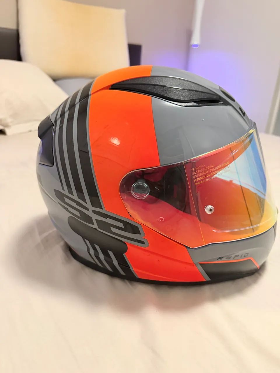 Capacete Ls2 ff353 rapid multiply 60 - Foto 2