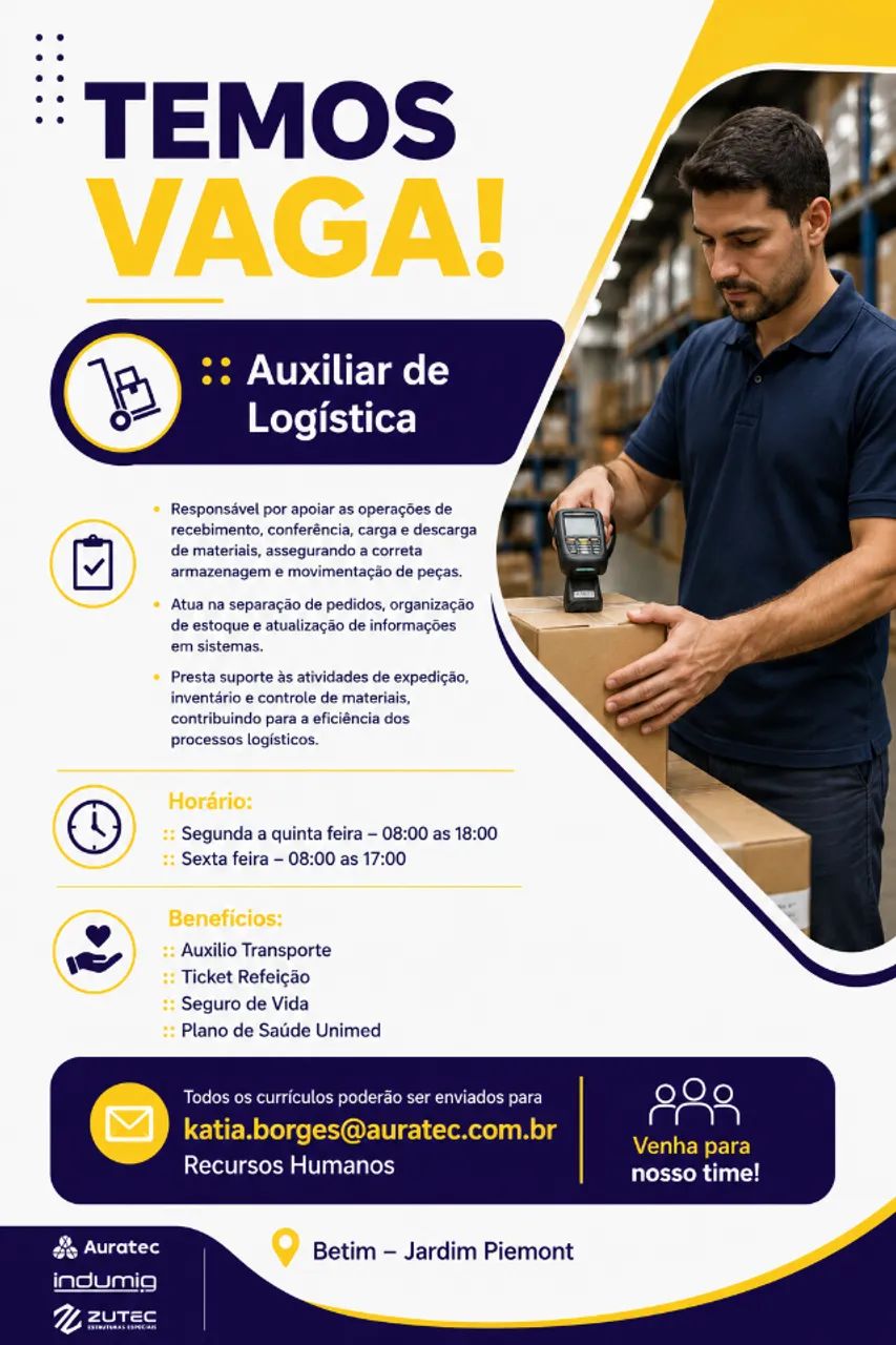 Auxiliar de logística