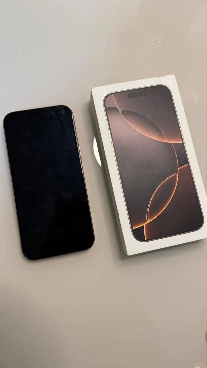 iPhone 16 Pro Max 256GB - Bateria 100% - Completo - Celulares e