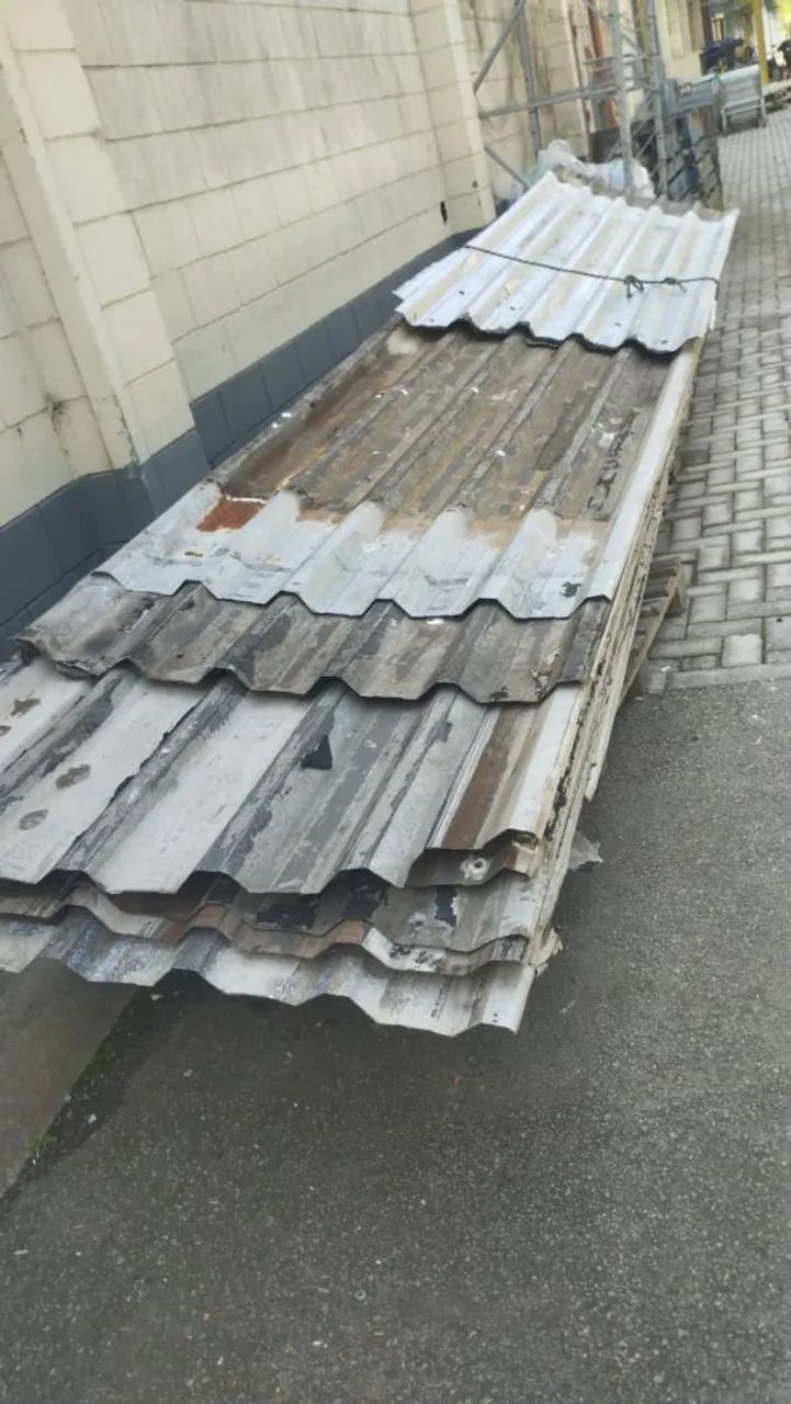 Telha de zinco usado em bom estado - Foto 2