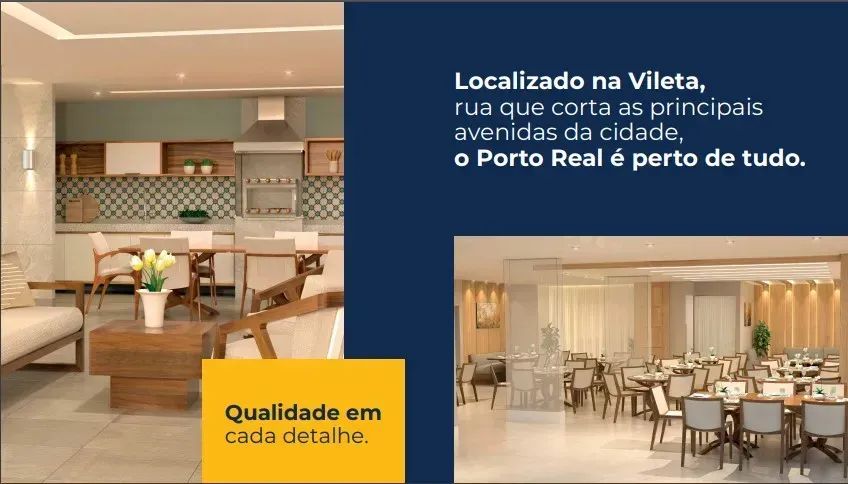 Edifício Porto Real, 3 quartos, 1 vaga, Pedreira, Belém PA - Foto 3