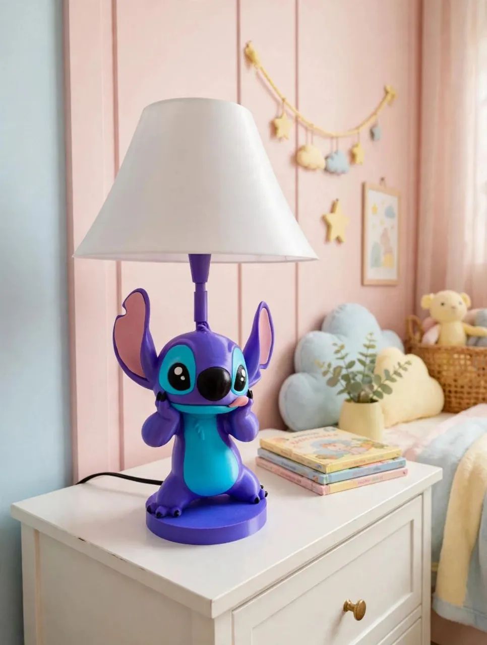 Luminária Bajur Infantil Stitch  - Foto 2