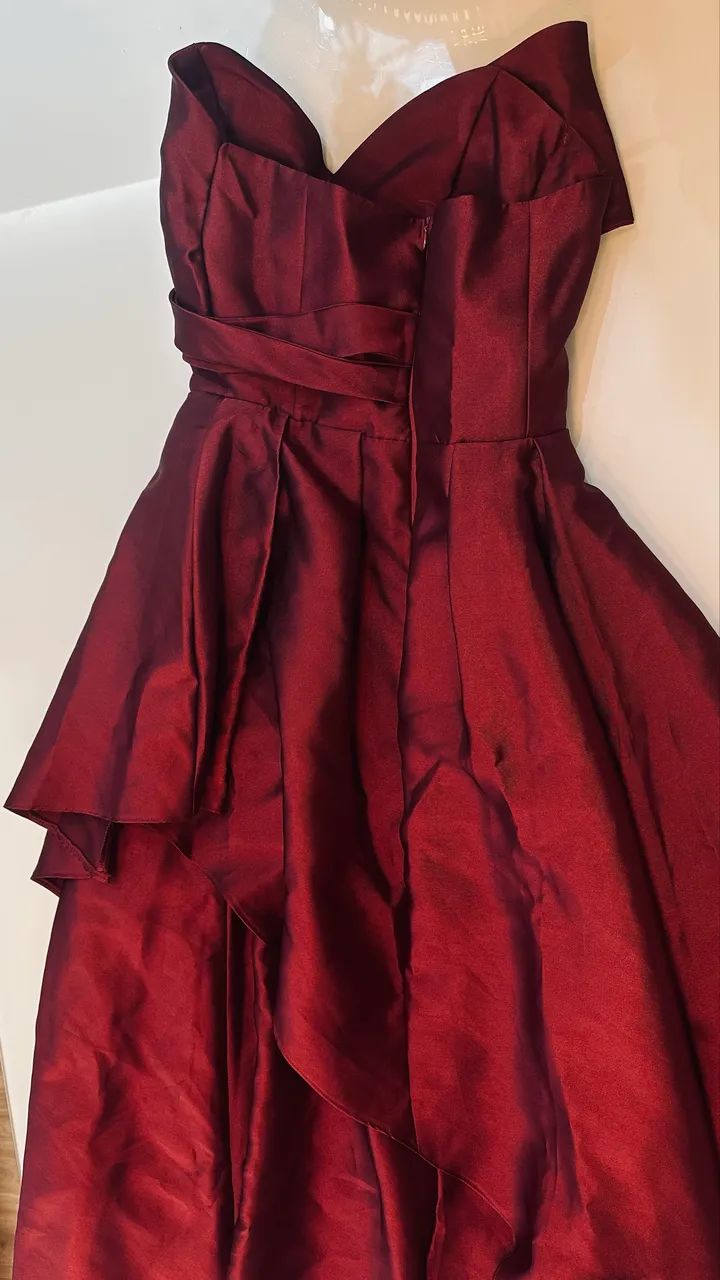 Vestido Marsala  - Foto 4