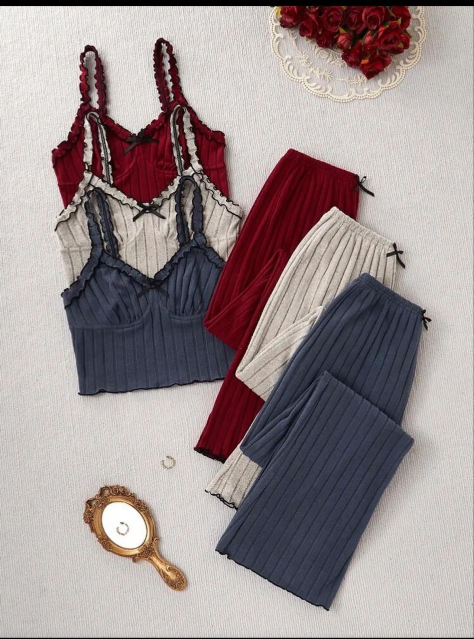 3 pijamas calça longa - Foto 3