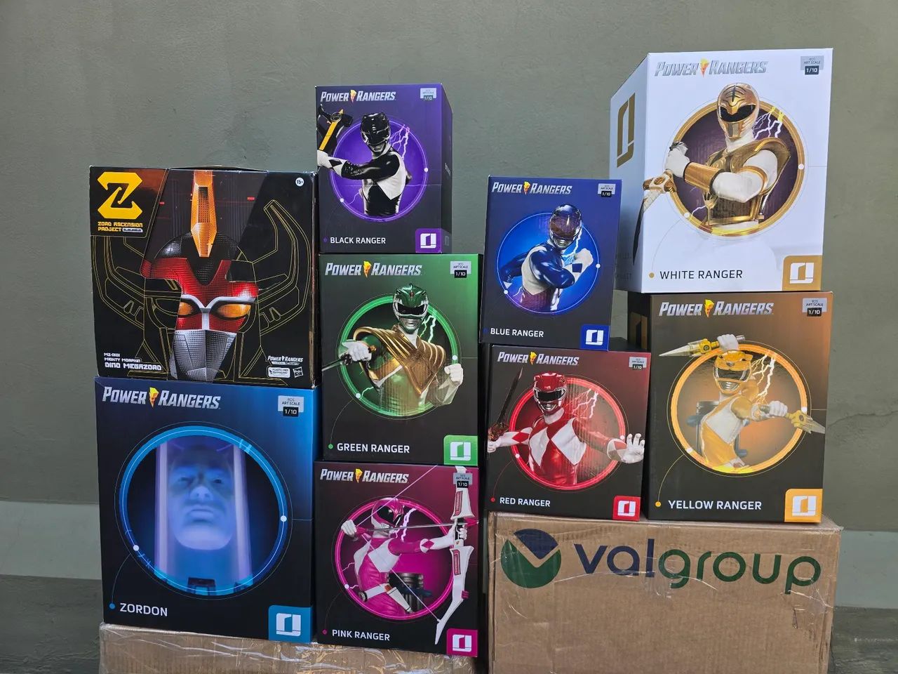 Coleção iron studios power rangers + megazord - Foto 2