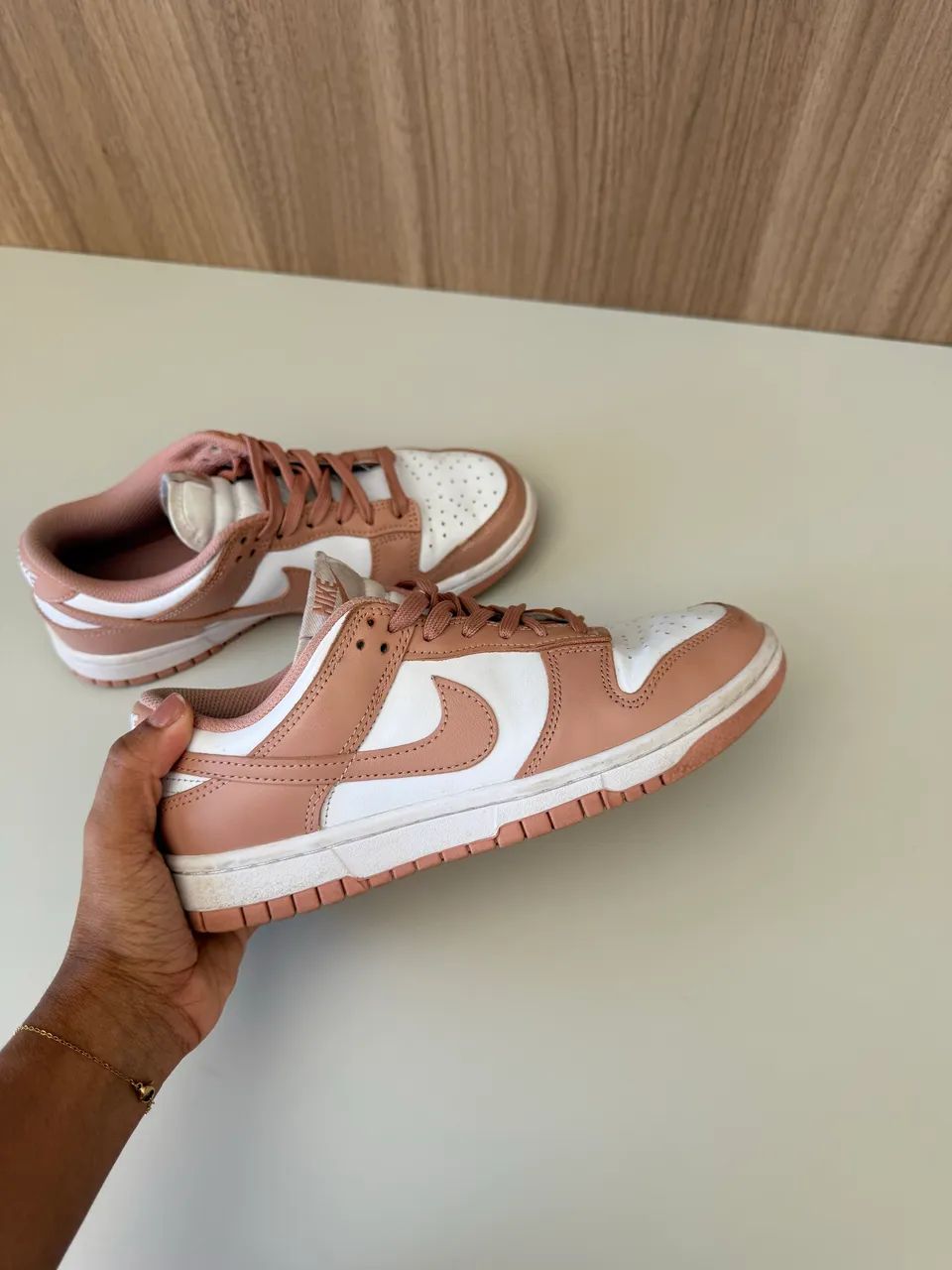Tênis Nike Dunk Low Feminino - ROSA - Foto 2
